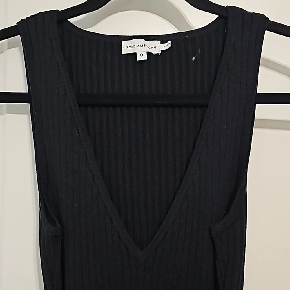 Good American Tie waist Midi Dress - Picture 5 of 5